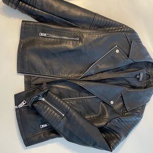 Leather jacket from TOPSHOP